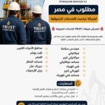  وظائف بترول في مصر | 2026 فرص عمل جديدة في شركة Trust Petroleum Service لمختلف المؤهلات والتخصصات